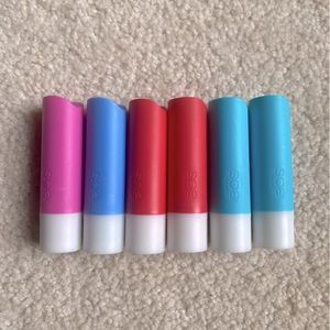 eos lip balms, set of 6 - New😍